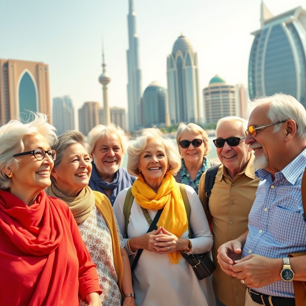 صورة لفريق العمل في خدمات السياحة