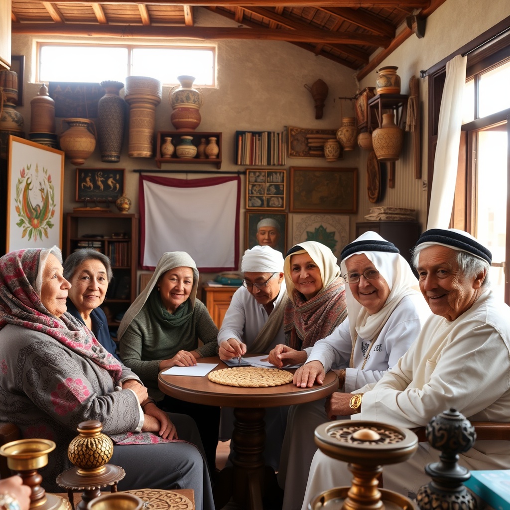 تجارب ثقافية لكبار السن